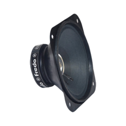 Black 4-inch Tweeter (Pack of 2) - 4 Ohms with High Pass Filter (Peak 105W / RMS 15W)