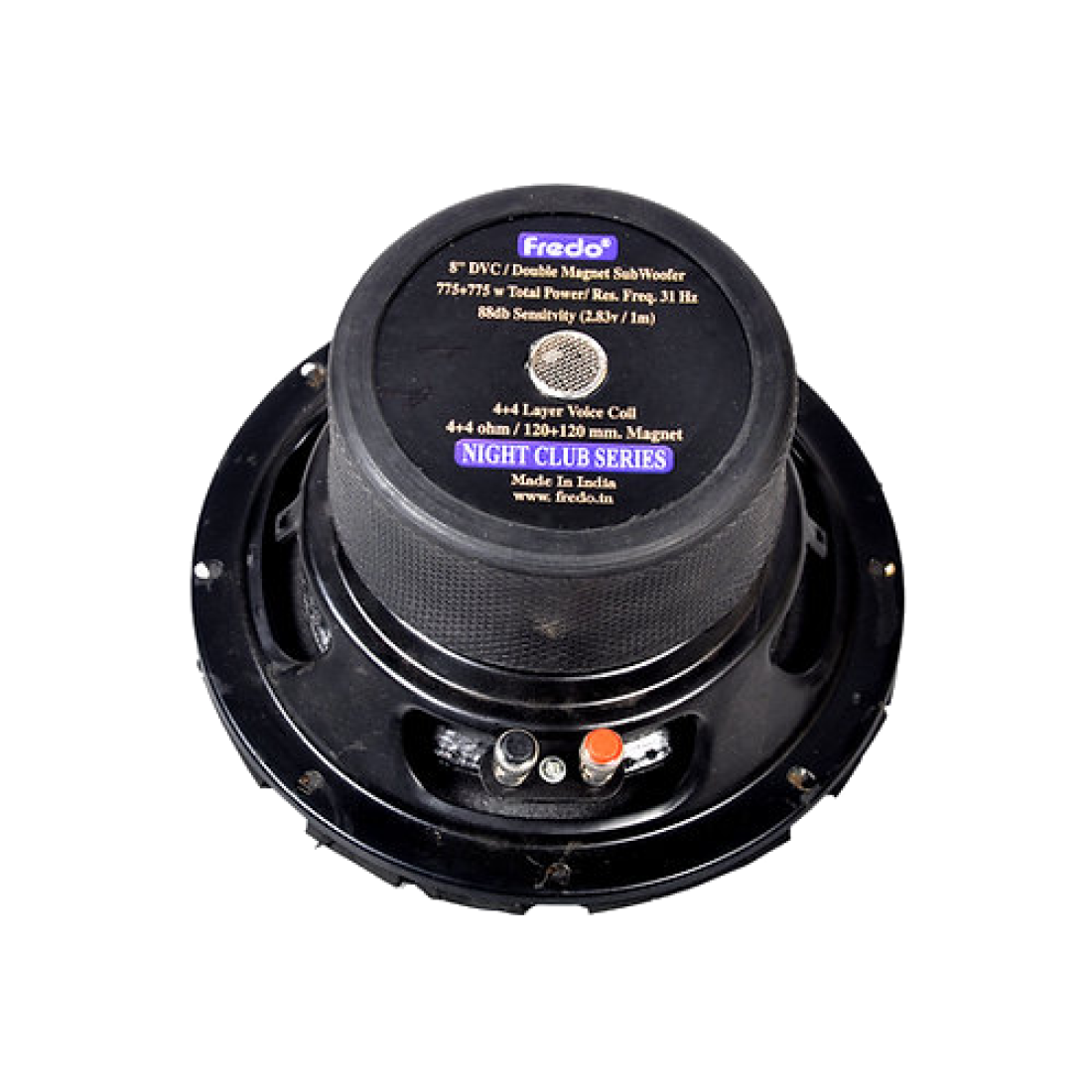 8Inch DualStack Ferrite Subwoofer 775W + 775W (Peak)